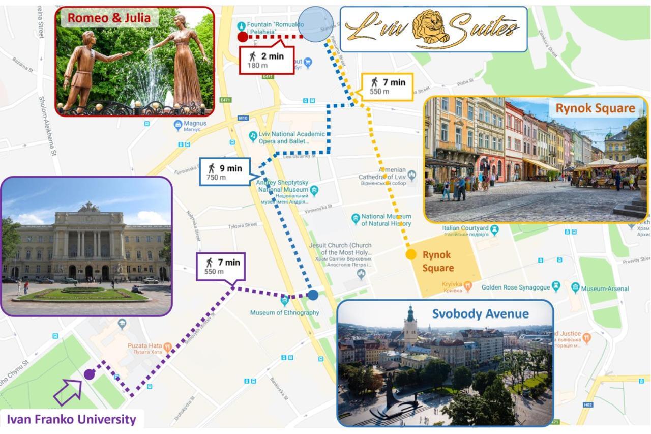 Lviv Suites at Pidmurna st. 20 Exteriör bild